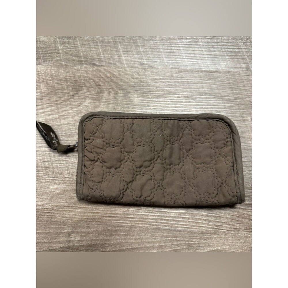 Thirty-One Brown Zipper Wallet